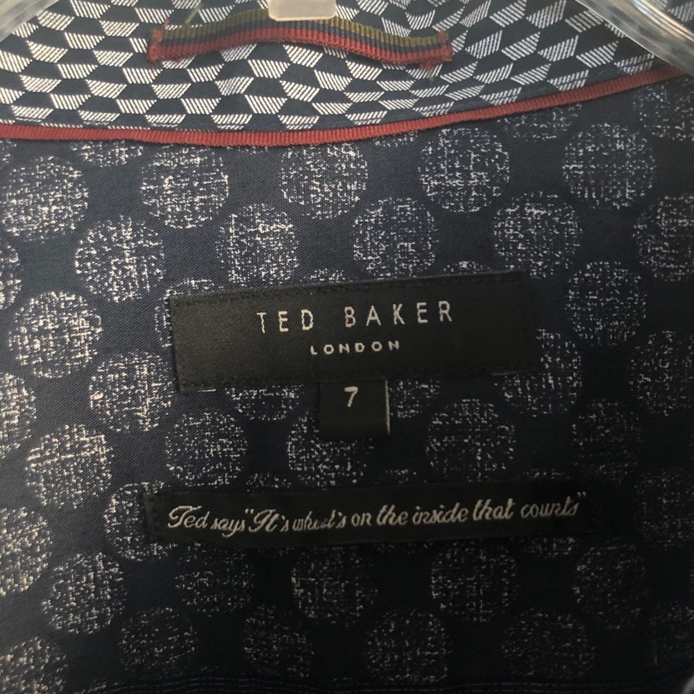 Ted Baker Button Down Contrast Cuffs Ls Shirt - image 3